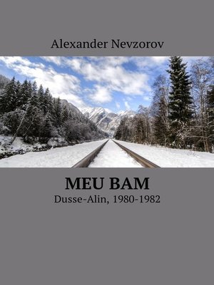 cover image of Meu BAM. Dusse-Alin, 1980-1982